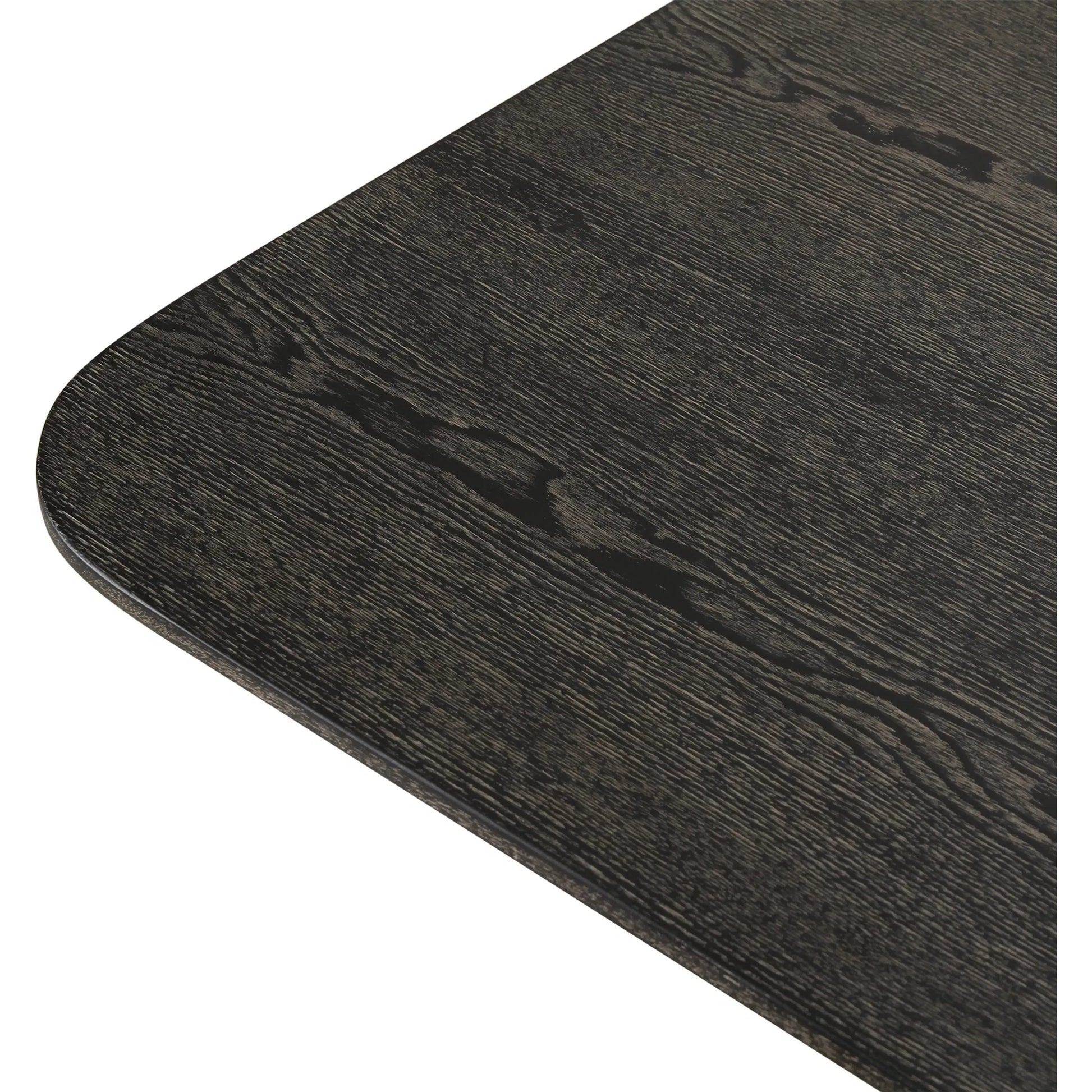 Novara Design Dark Rectangle Dining Table - PLZ-386DT by Pasargad Home in dark brown. Made from mdf in a unique style.