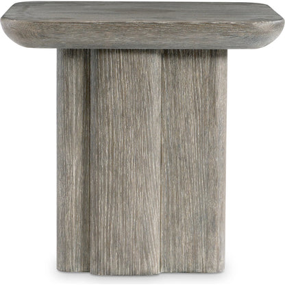 Monolith Side Table by Bernhardt in brown. Made from wood in a unique style.