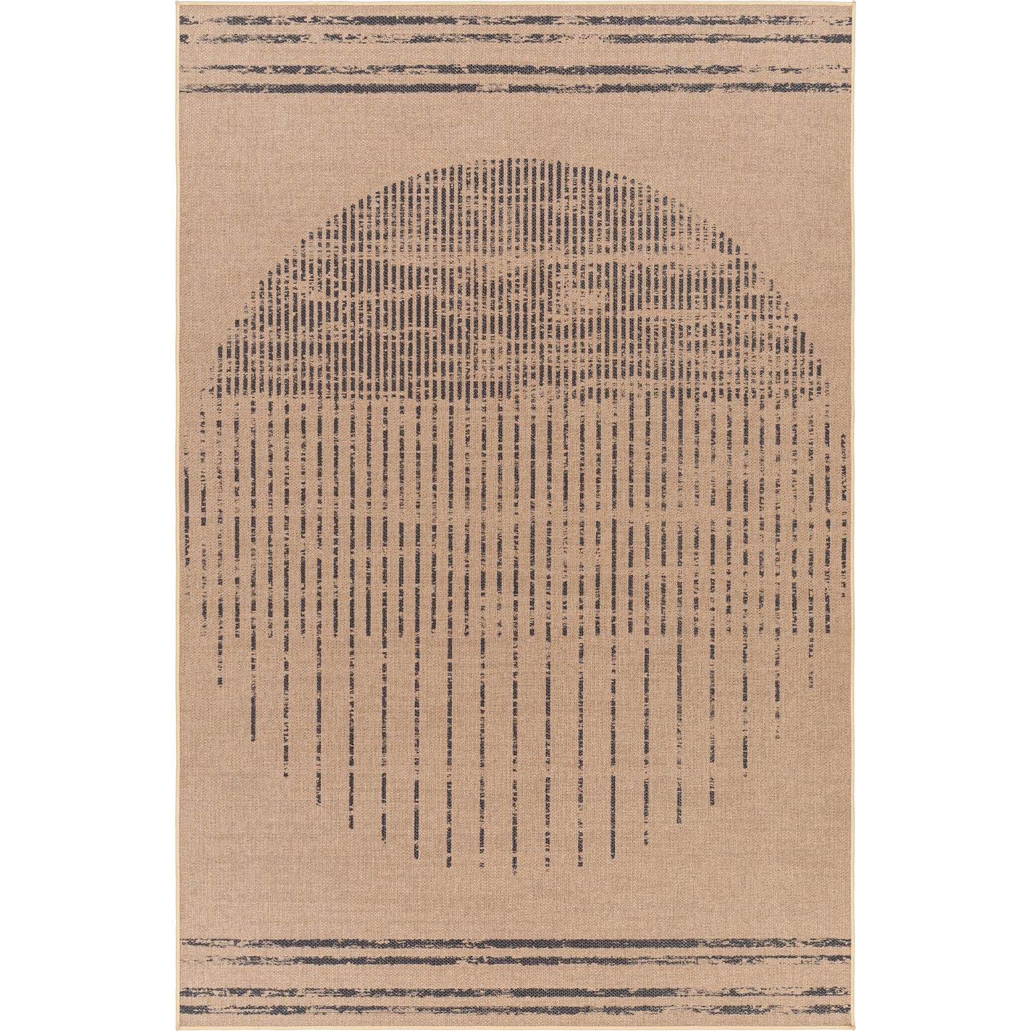 000 SI-1948015,SI-1948016 | Primary Silo | Ez Jute EZT-2301 Rug by Livabliss in light brown, black, beige. Made from main: 100% recycled material in a unique style.