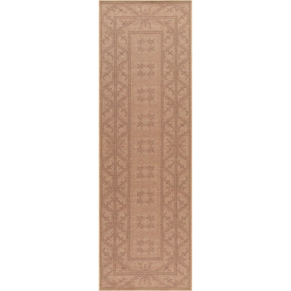 Ez Jute EZT-2304 Rug by Livabliss in light brown, black, beige. Made from main: 100% recycled material in a unique style.