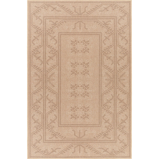 Ez Jute Rug - 32824 by Livabliss in light brown, black, beige. Made from main: 100% recycled material in a unique style.
