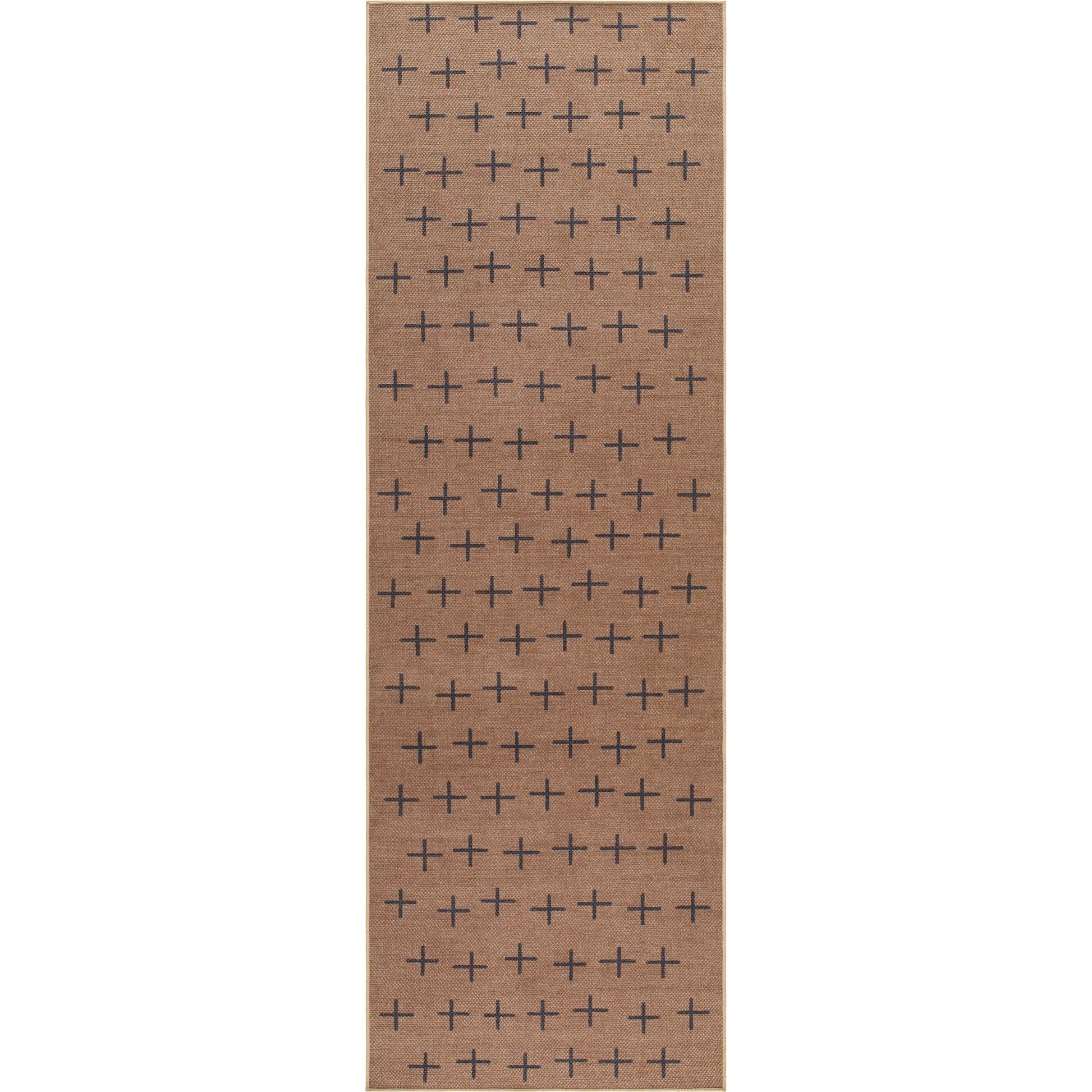 Ez Jute Rug - 32828 by Livabliss in light brown, black, beige. Made from main: 100% recycled material in a unique style.