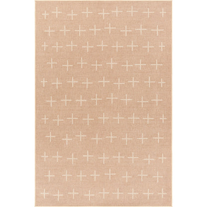 Ez Jute Rug - 32828 by Livabliss in light brown, black, beige. Made from main: 100% recycled material in a unique style.