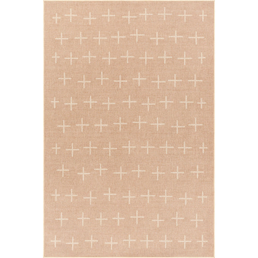 Ez Jute Rug - 32828 by Livabliss in light brown, black, beige. Made from main: 100% recycled material in a unique style.