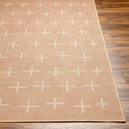 Ez Jute Rug - 32828 by Livabliss in light brown, black, beige. Made from main: 100% recycled material in a unique style.