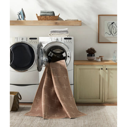 Ez Jute Rug - 32828 by Livabliss in light brown, black, beige. Made from main: 100% recycled material in a unique style.