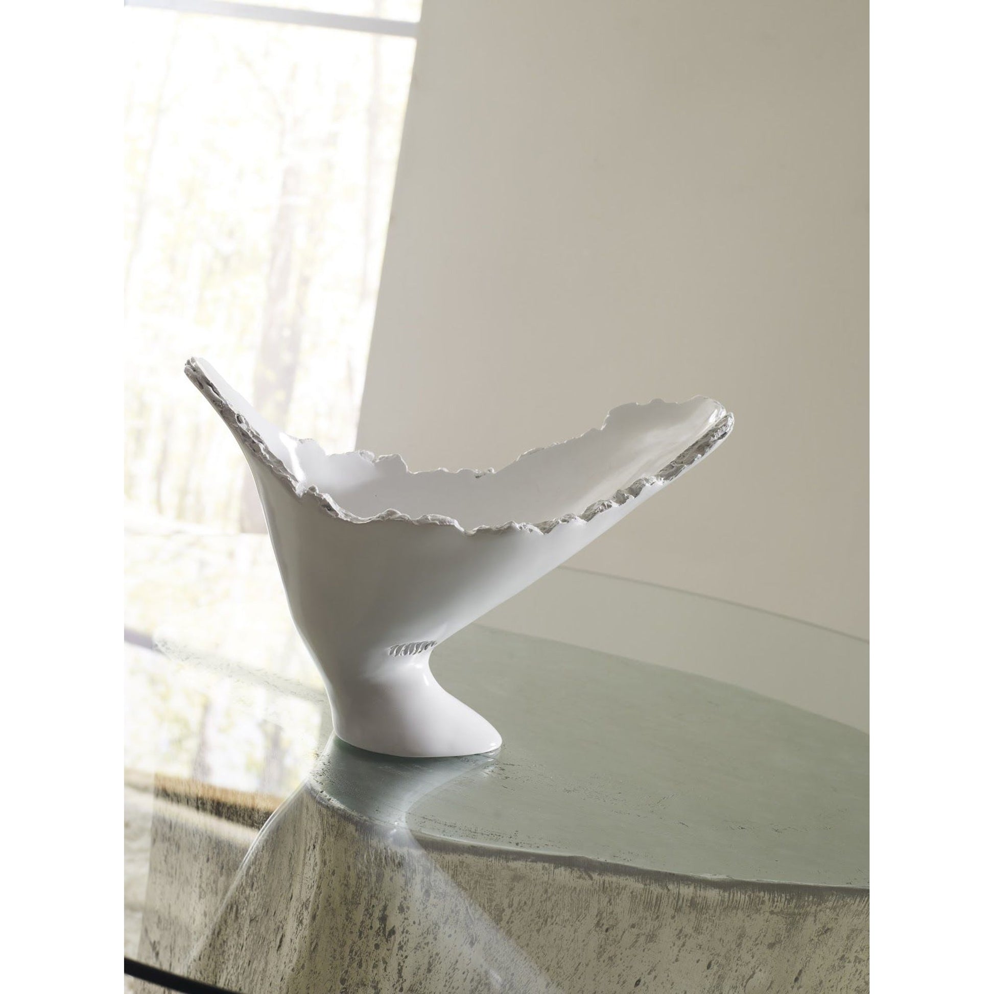 Burled Vase by Phillips Collection. Made from resin in a modern style.