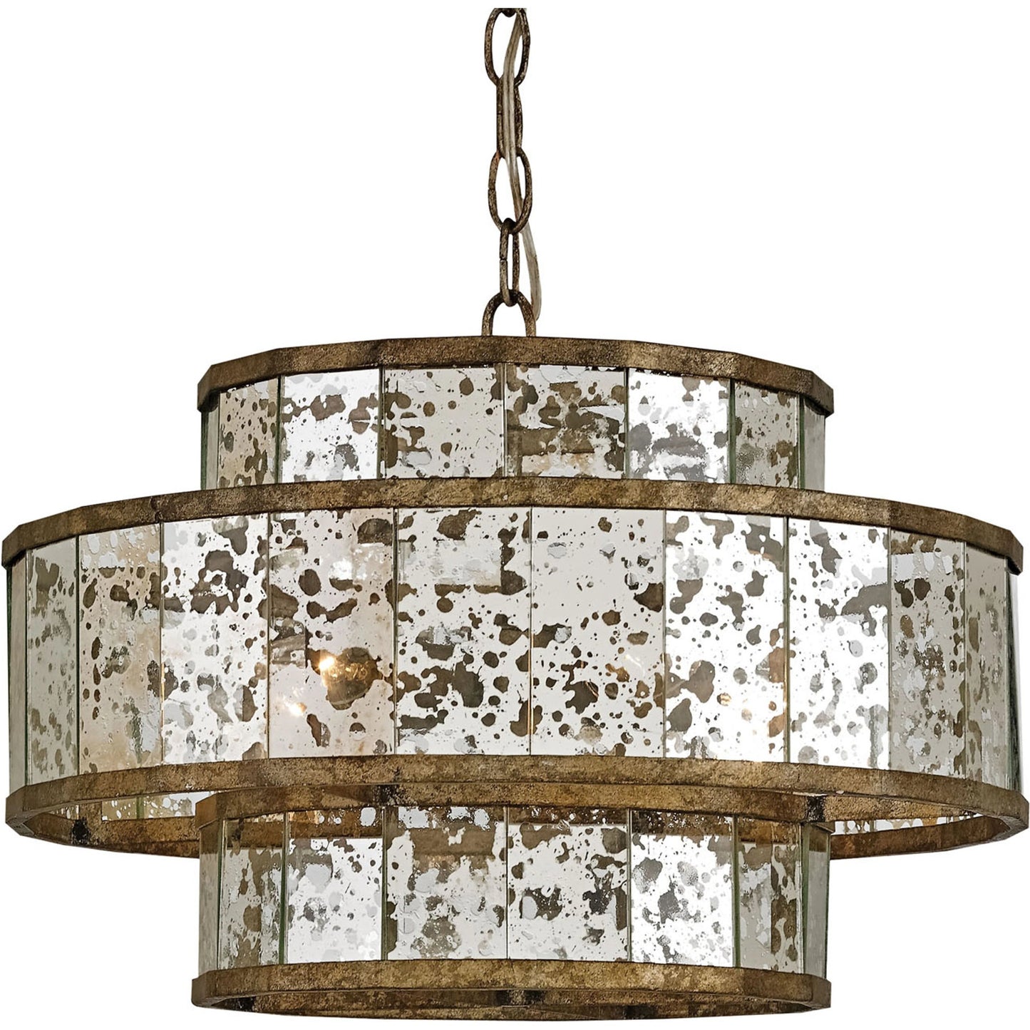007 S-223915 | Primary Silo | Fantine Chandelier by Currey and Company. Made from wrought iron, glass in a traditional style.