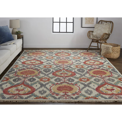 Beall Traditional Oriental Rug - 6712F by Feizy. Made from wool in a unique style.