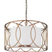 Sausalito Pendant Dining by Troy. Made from hand worked iron in a modern style.