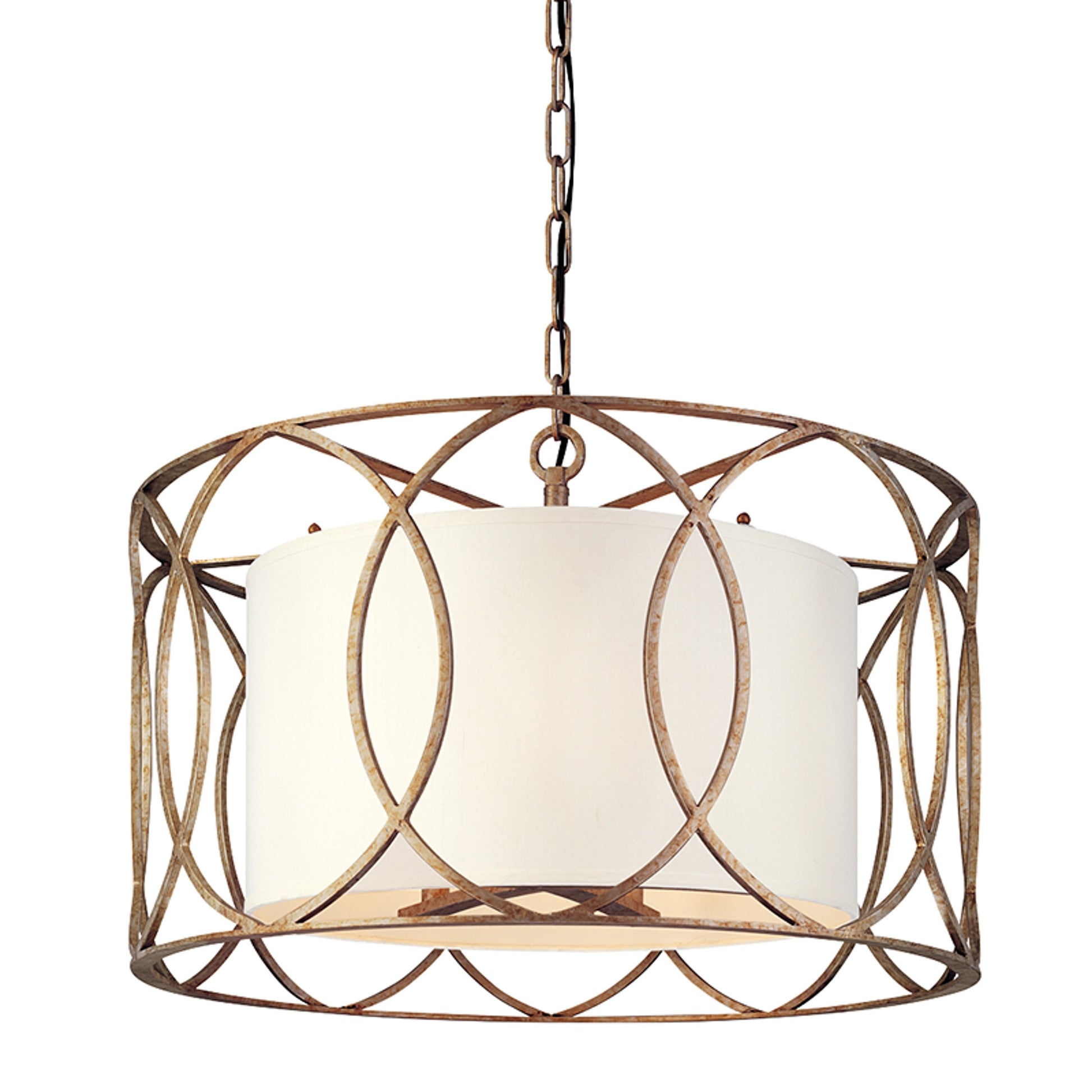 Sausalito Pendant Dining by Troy. Made from hand worked iron in a modern style.