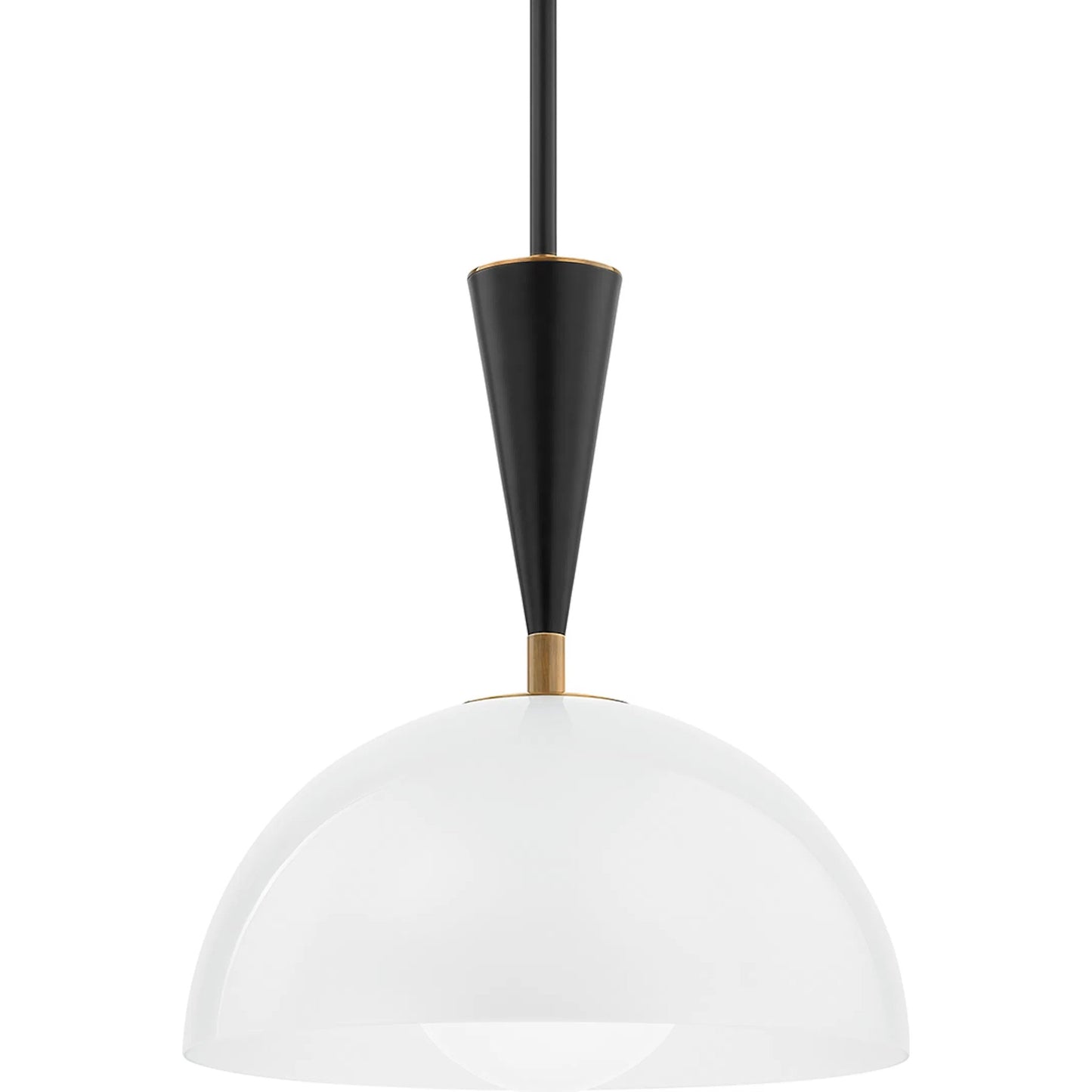 004 SI-2030205 | Primary Silo | Payson Pendant by Troy in patina brass. Made from steel in a modern style.