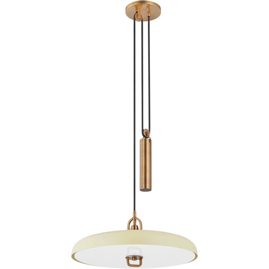 Plummet 1 Light Pendant by Troy. Made from brass in a modern style.