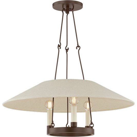 Archive 3 Light Chandelier by Troy. Made from unique in a modern style.