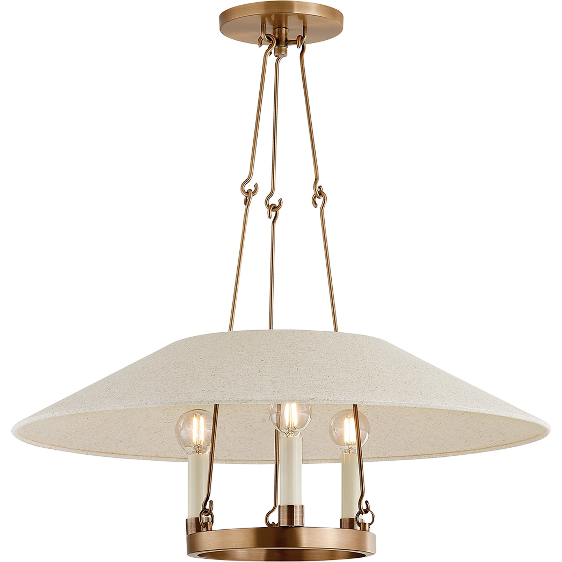 Archive 3 Light Chandelier by Troy. Made from unique in a modern style.