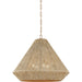 Keats Pendant by Troy. Made from natural woven, natural jute in a unique style.