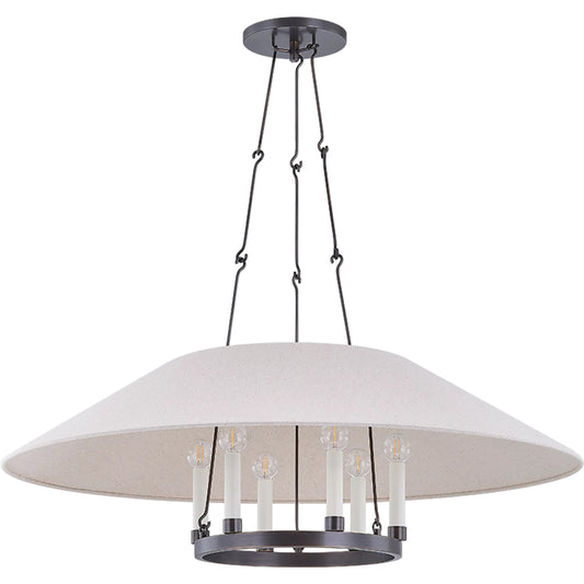 Archive Chandelier by Troy. Made from unique in a transitional style.