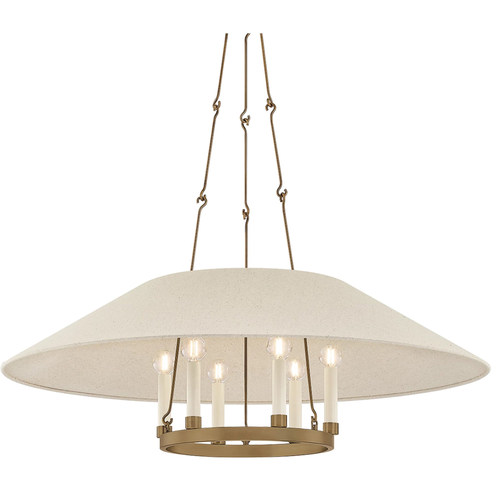 Archive Chandelier by Troy. Made from unique in a transitional style.