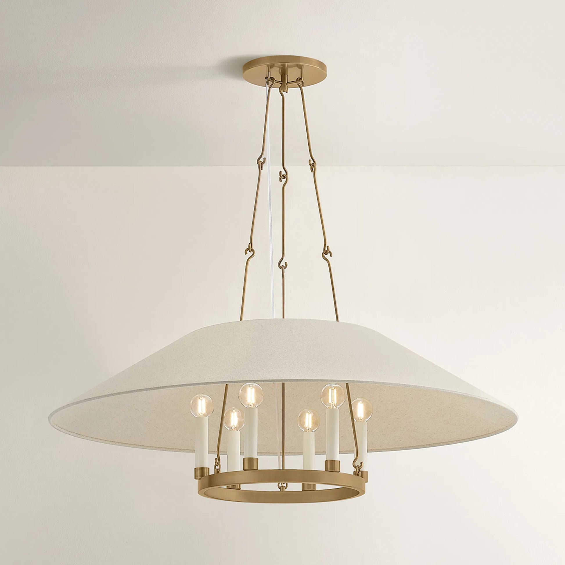 Archive Chandelier by Troy. Made from unique in a transitional style.