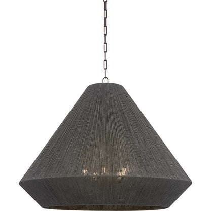 Keats Pendant by Troy. Made from natural woven, natural jute in a unique style.