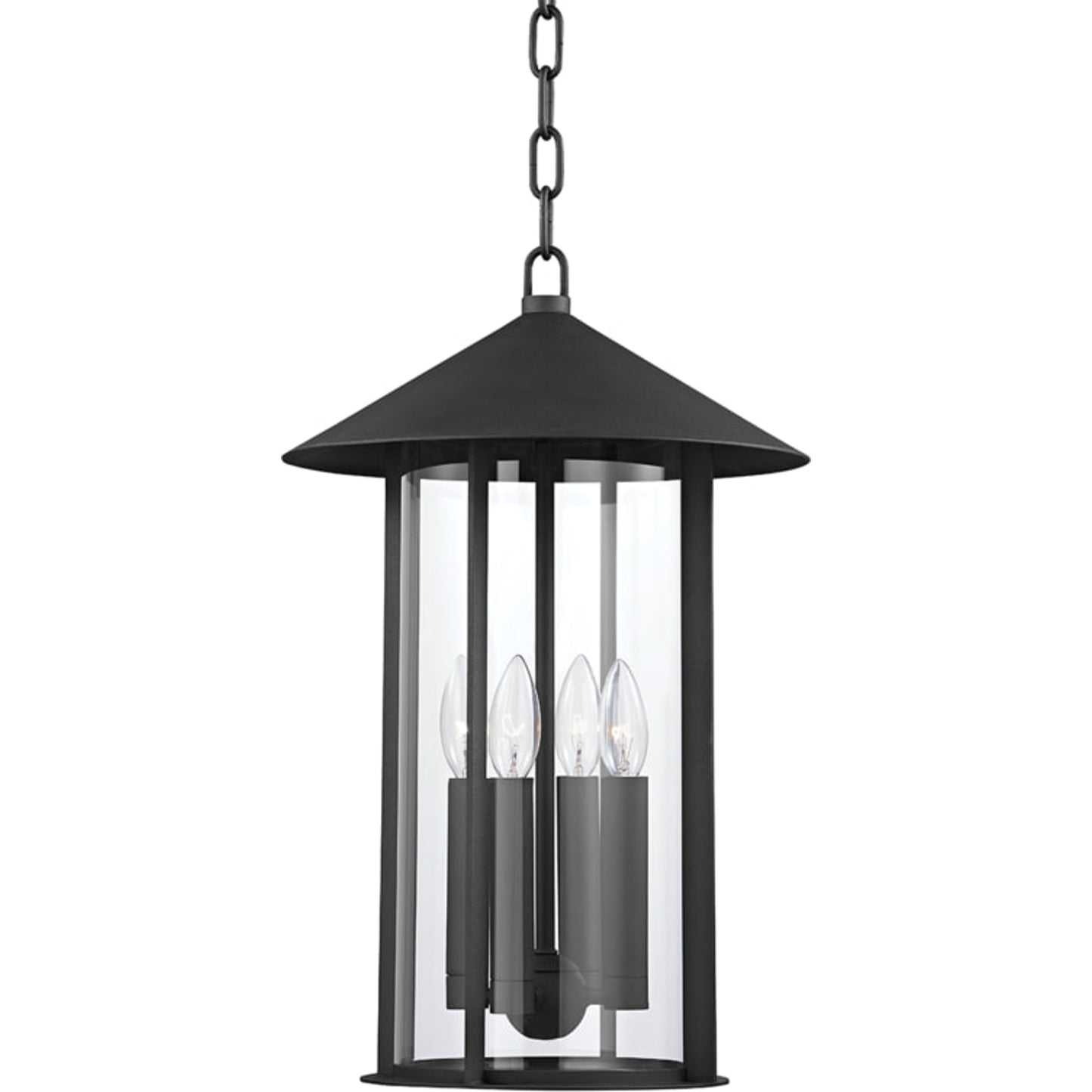 000 SI-1831146 | Primary Silo | Long Beach Exterior Lantern by Troy in textured black. Made from aluminum in a transitional style.