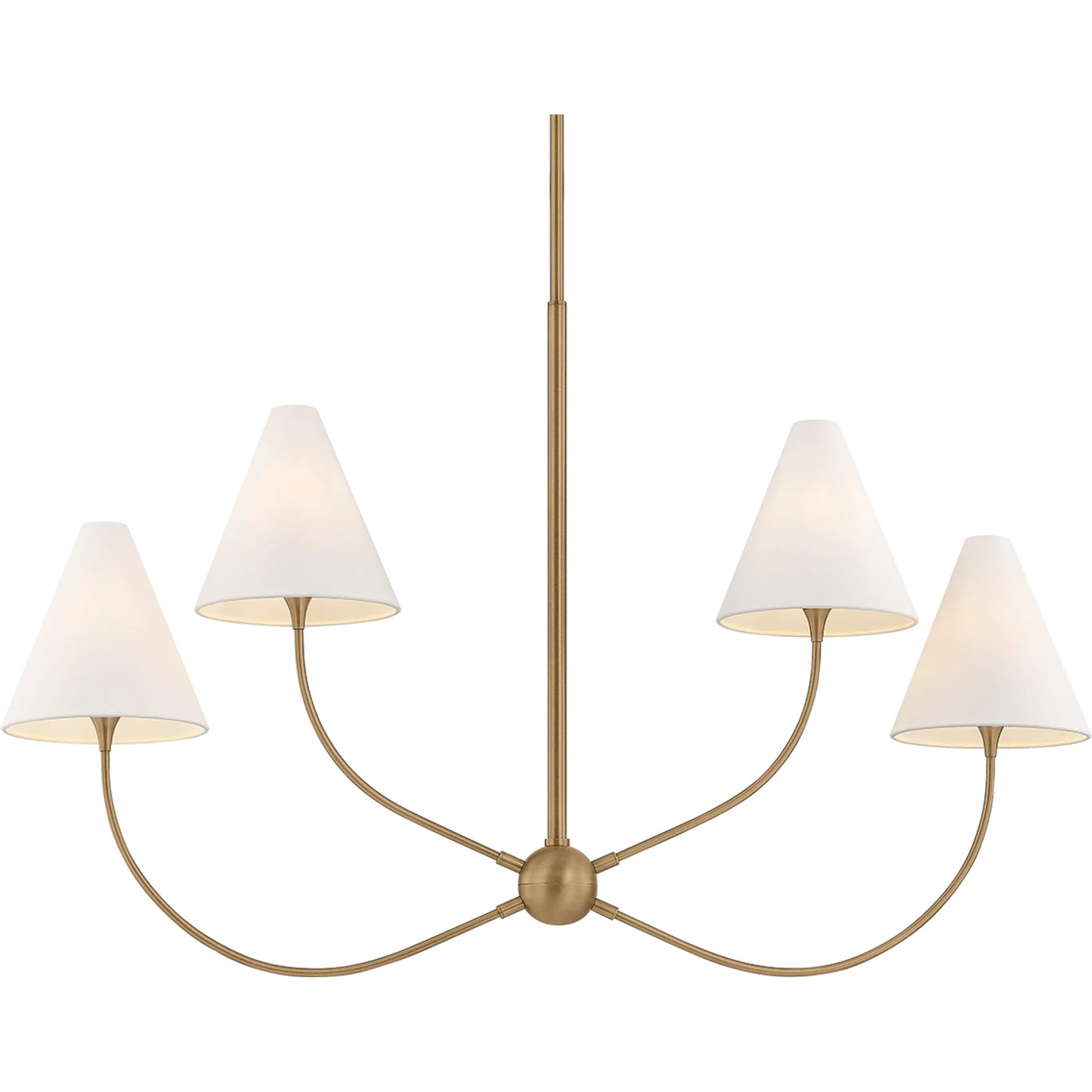 001 SI-2472525 | Primary Silo | Evermore Linear by Troy in patina brass. Made from unique in a transitional style.