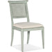 Charleston Upholstered Seat Side Chair (Set of 2) by Hooker Furniture in oyster. Made from fabric in a cottage & farmhouse style.