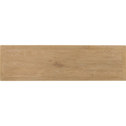 Driftwood Nine-Drawer Dresser by Hooker Furniture. Made from oak solids, oak veneers, cedar in a transitional style.