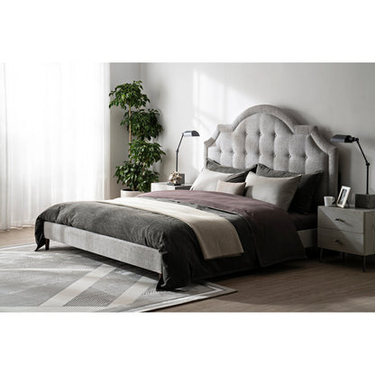 Zest Welt Upholstered Bed by Zest. Made from mdf, partical board in a modern style.