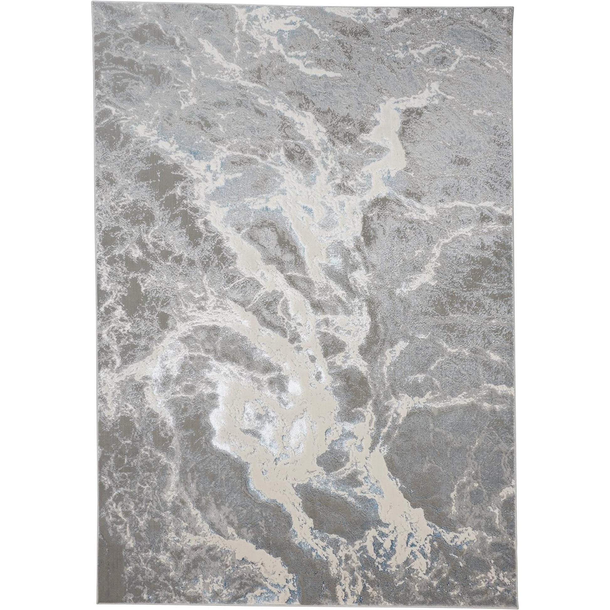 Azure Rug - 3539F by Feizy in silver, gray, ivory. Made from polyester, polypropylene in a unique style.
