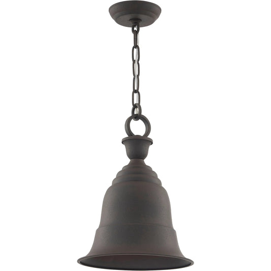 Liberty Pendant by Troy in heritage bronze. Made from solid aluminum in a unique style.