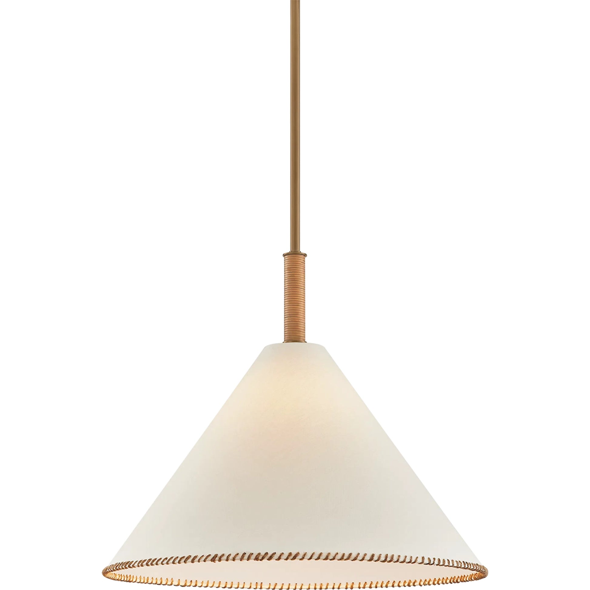 Stoney Pendant by Troy in patina brass. Made from steel in a unique style.