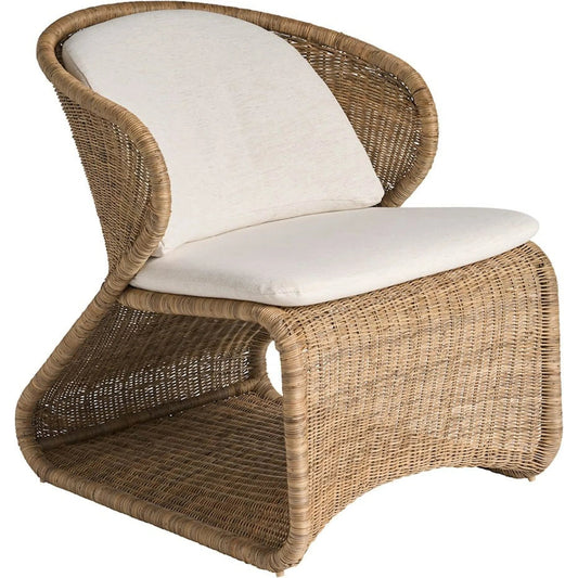 Oasis Lounge Chair by Universal Furniture in nomad snow. Made from 92% polyester, 8% linen in a unique style.