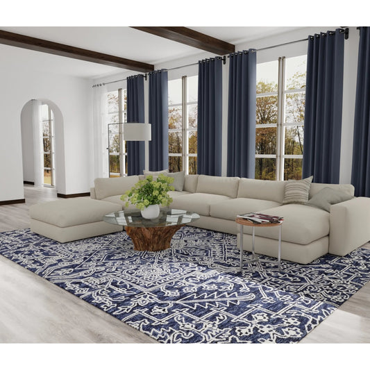 Belfort Transitional Rug - 8778F by Feizy. Made from wool in a unique style.