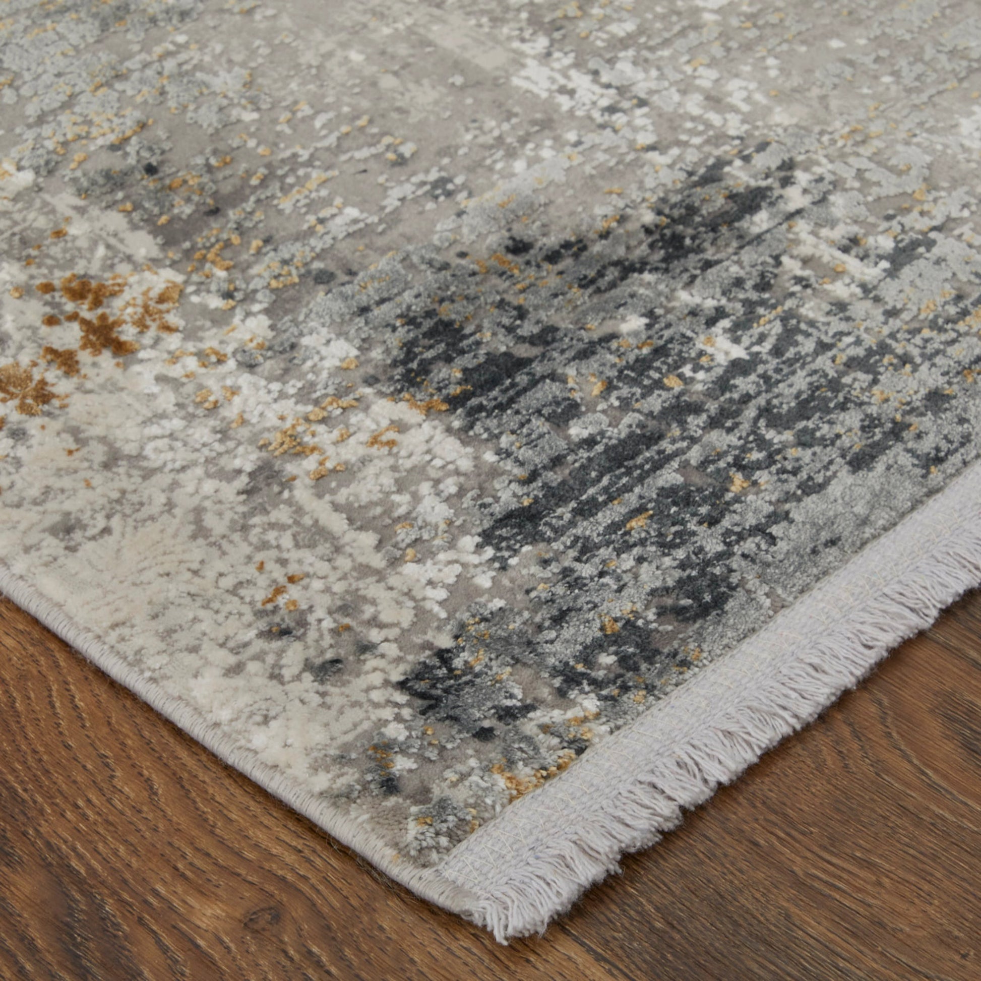 Cadiz Gradient Rug - 3890F by Feizy. Made from viscose, acrylic in a unique style.