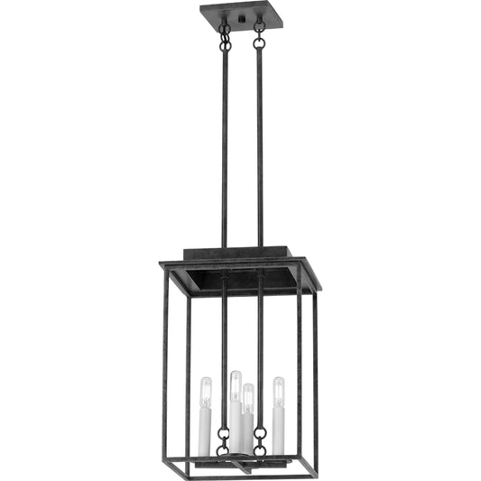 Hart Lantern by Troy in french iron. Made from iron, steel in a unique style.