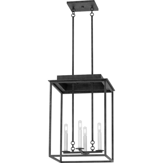 Hart Lantern by Troy in french iron. Made from iron, steel in a unique style.