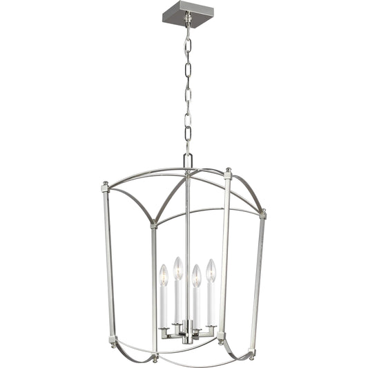 Thayer Lantern by Generation Lighting. Made from steel in a transitional style.