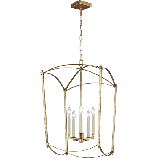 Thayer Lantern by Generation Lighting. Made from steel in a transitional style.