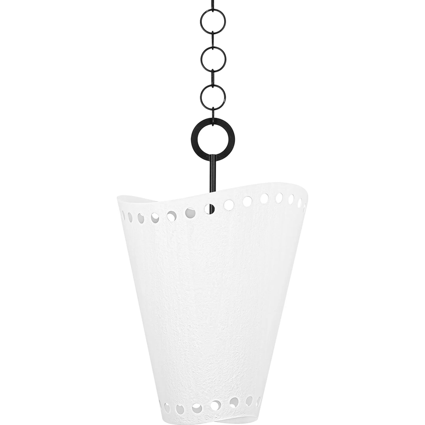 004 SI-2030213 | Primary Silo | Visalia Pendant by Troy in forged iron. Made from steel in a modern style.