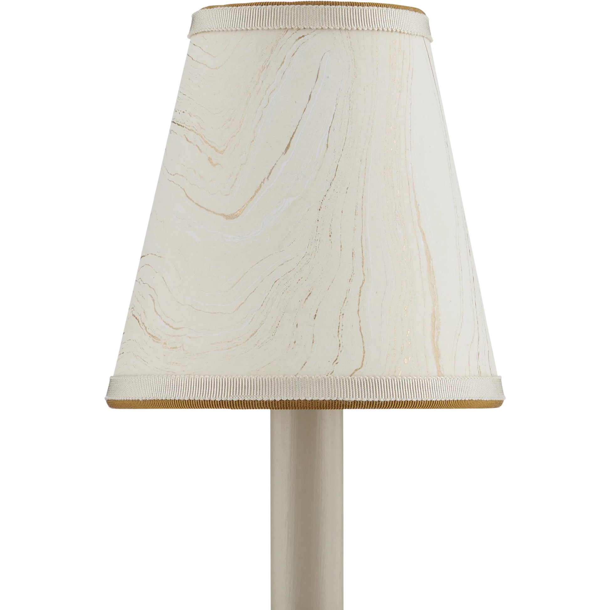Marble Paper Tapered Chandelier Shade by Currey and Company. Made from paper in a modern style.