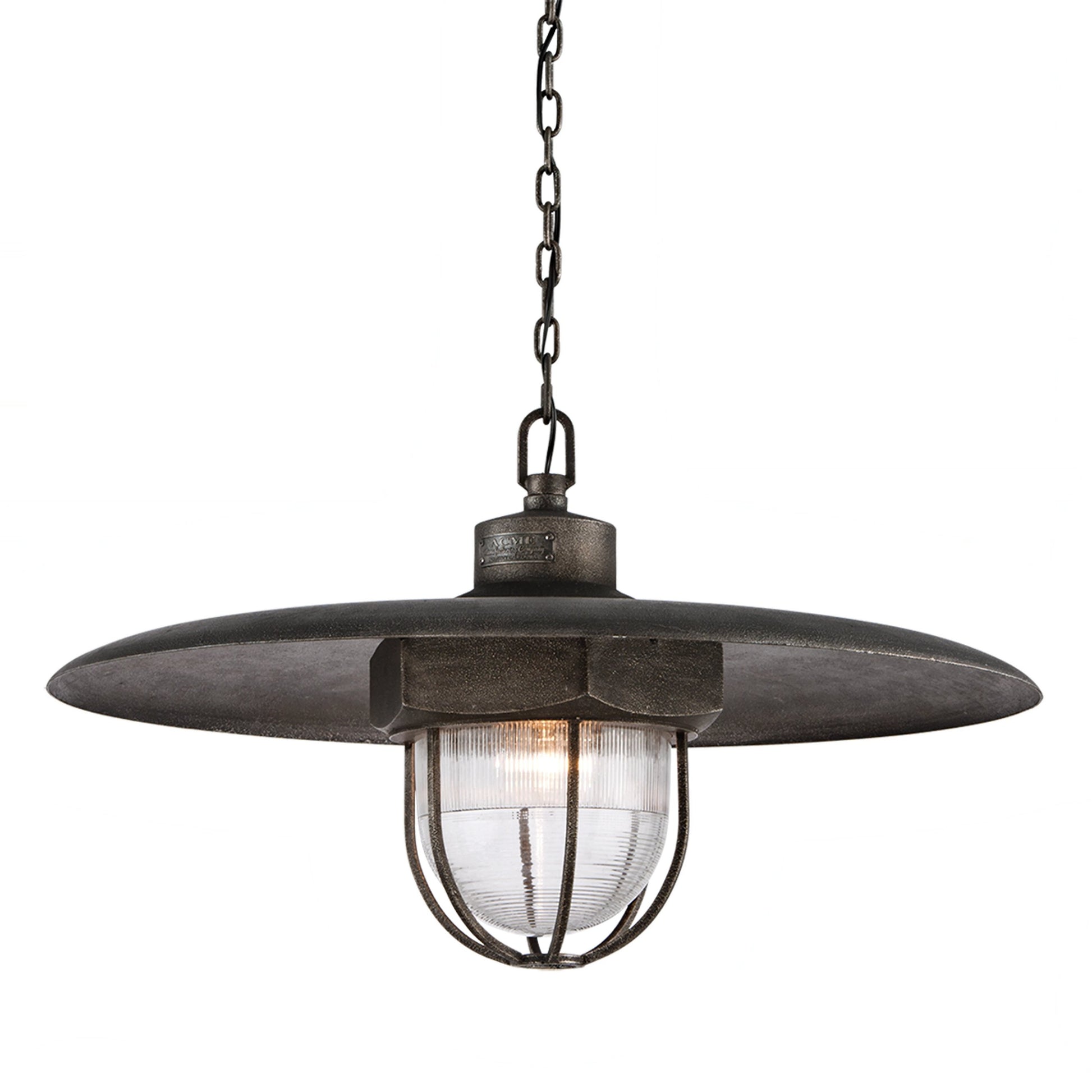 Acme Pendant by Troy. Made from solid aluminum in a modern style.