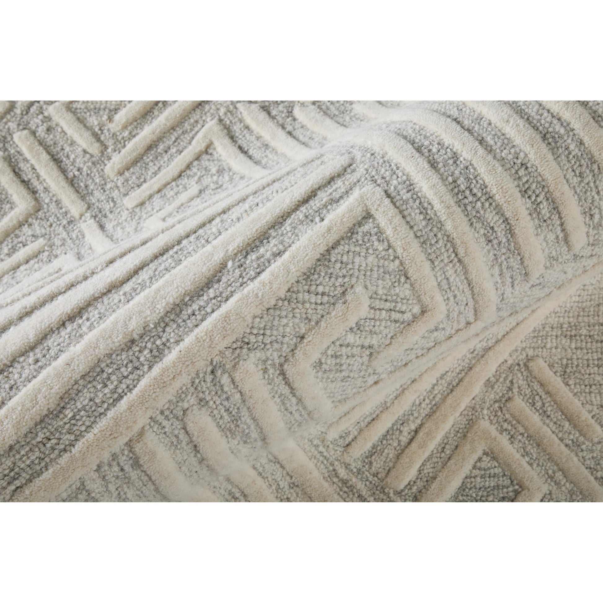 Enzo Geo Wool Rug - 8737F by Feizy. Made from wool in a unique style.