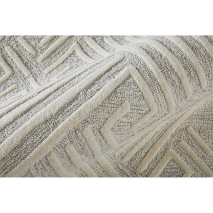 Enzo Geo Wool Rug - 8737F by Feizy. Made from wool in a unique style.