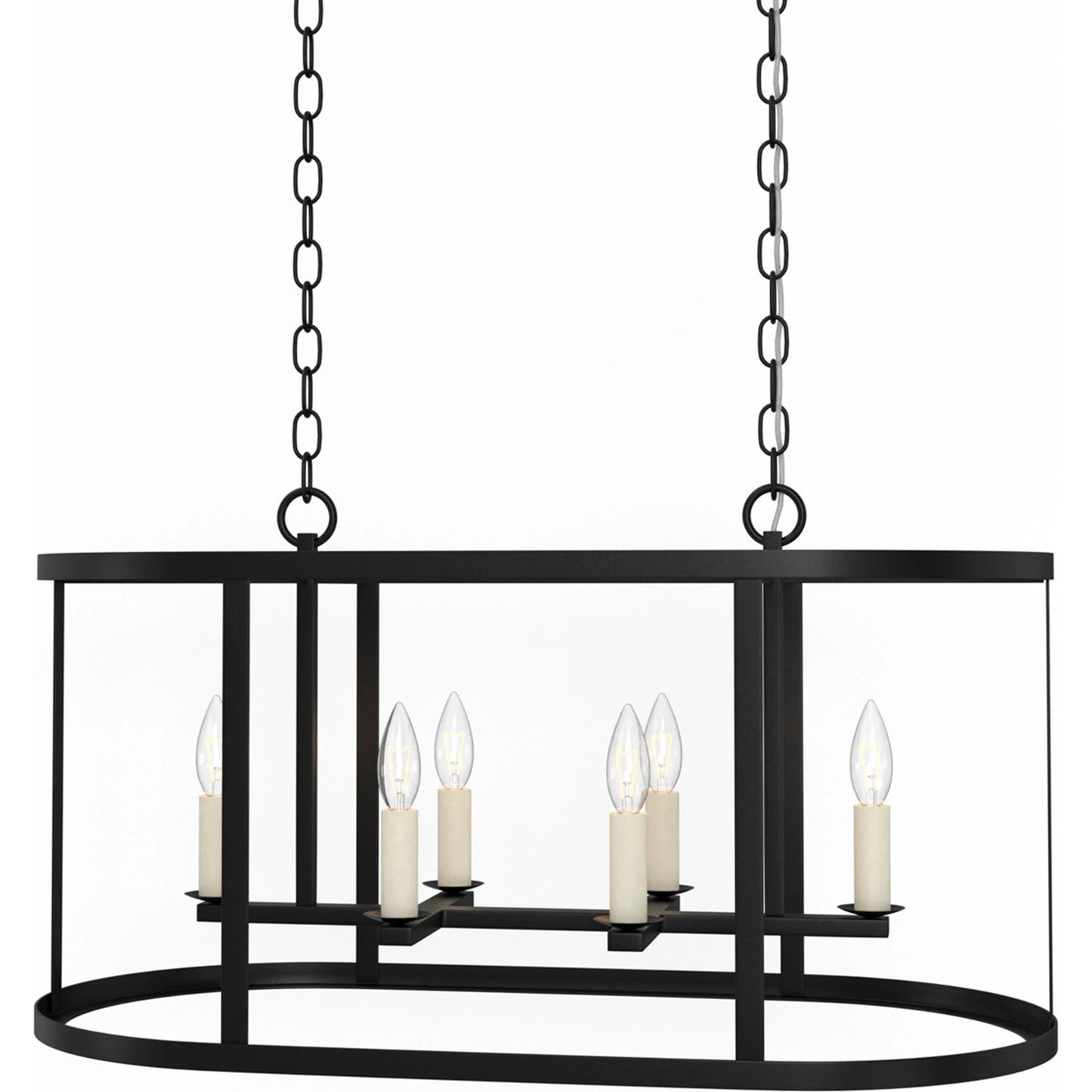 003 SI-1965964 | Additional Silo | Bryant Linear Chandelier by Lumanity in oil rubbed bronze. Made from iron in a traditional style.