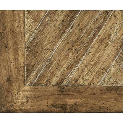 Casual Accents Medium Driftwood Dining Table 54" by Jonathan Charles in medium driftwood. Made from acacia in a modern style.