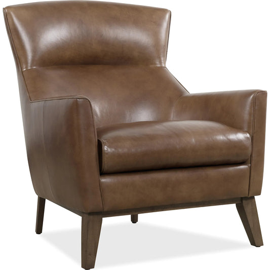 Camille Chair by Hooker Furniture in dark wood. Made from unique in a traditional style.