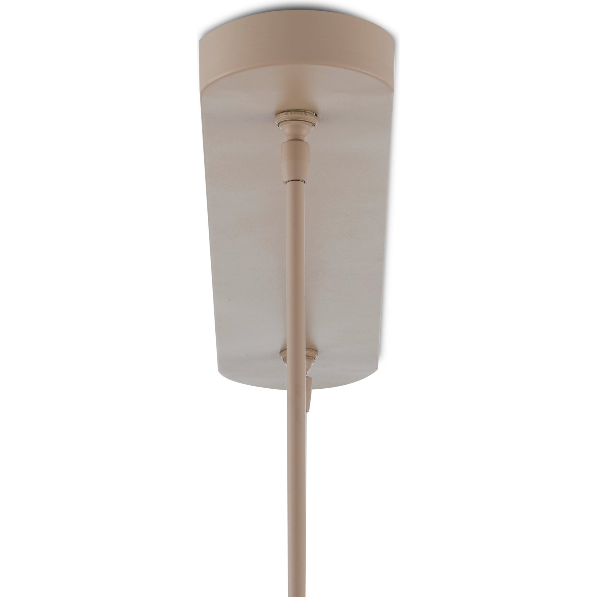 Mereworth Chandelier by Currey and Company in natural rope, beige. Made from wrought iron, abaca rope in a coastal style.