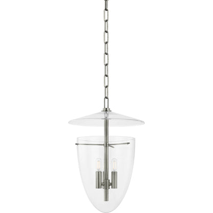 Tully 3-Light Lantern by Troy. Made from glass in a unique style.