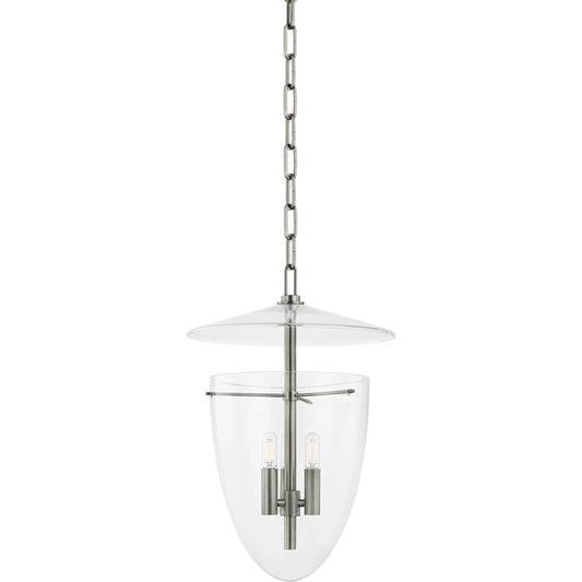 Tully 3-Light Lantern by Troy. Made from glass in a unique style.